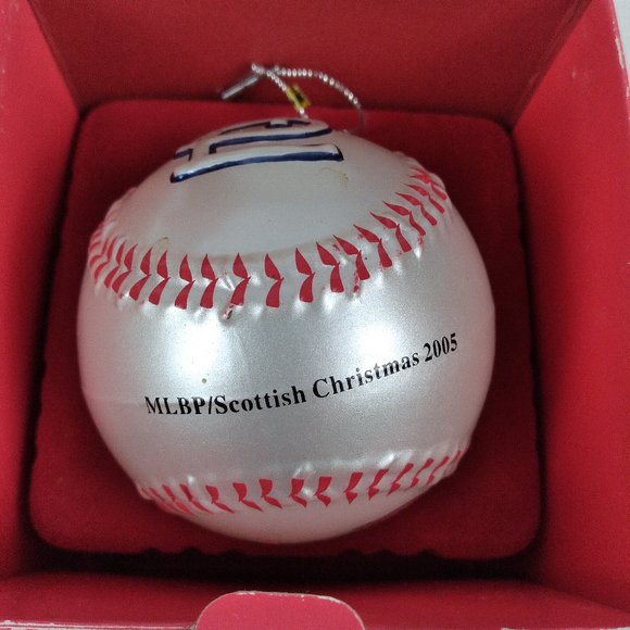 Lot of 2 St. Louis Cardinals MLB Baseball Scottish Christmas 2005 Ornaments - Picture 11 of 11